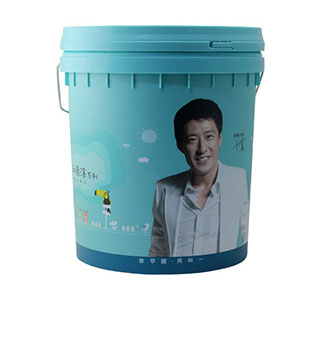 16L模內貼啞(yǎ)光效果塗料桶