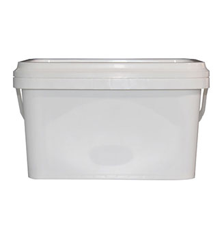 10L長(zhǎng)方形白(bái)桶